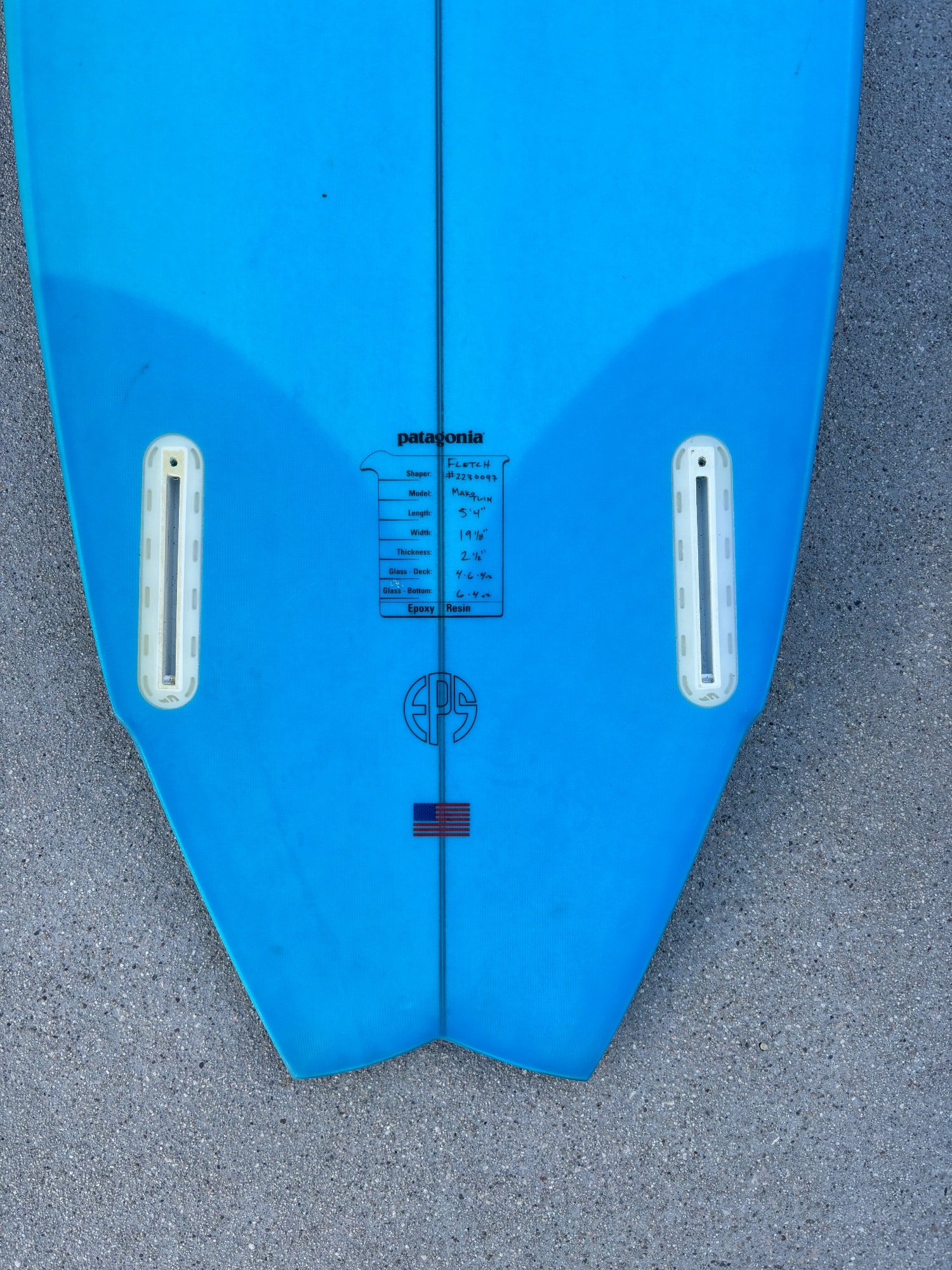 5’4 FCD Mako Twin (5 of 5)
