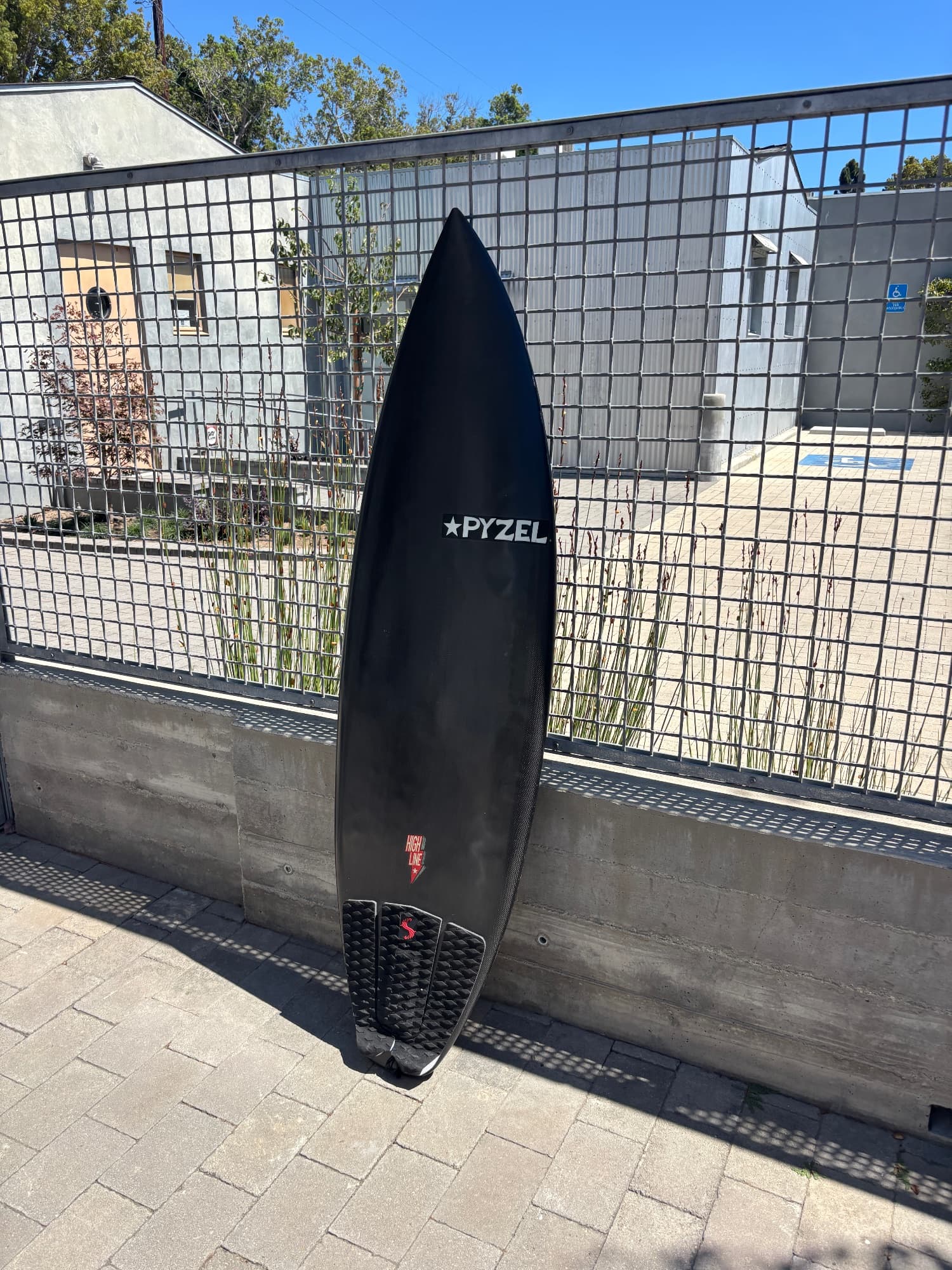 5’7 Pyzel Surfboards Highline Dark Arts