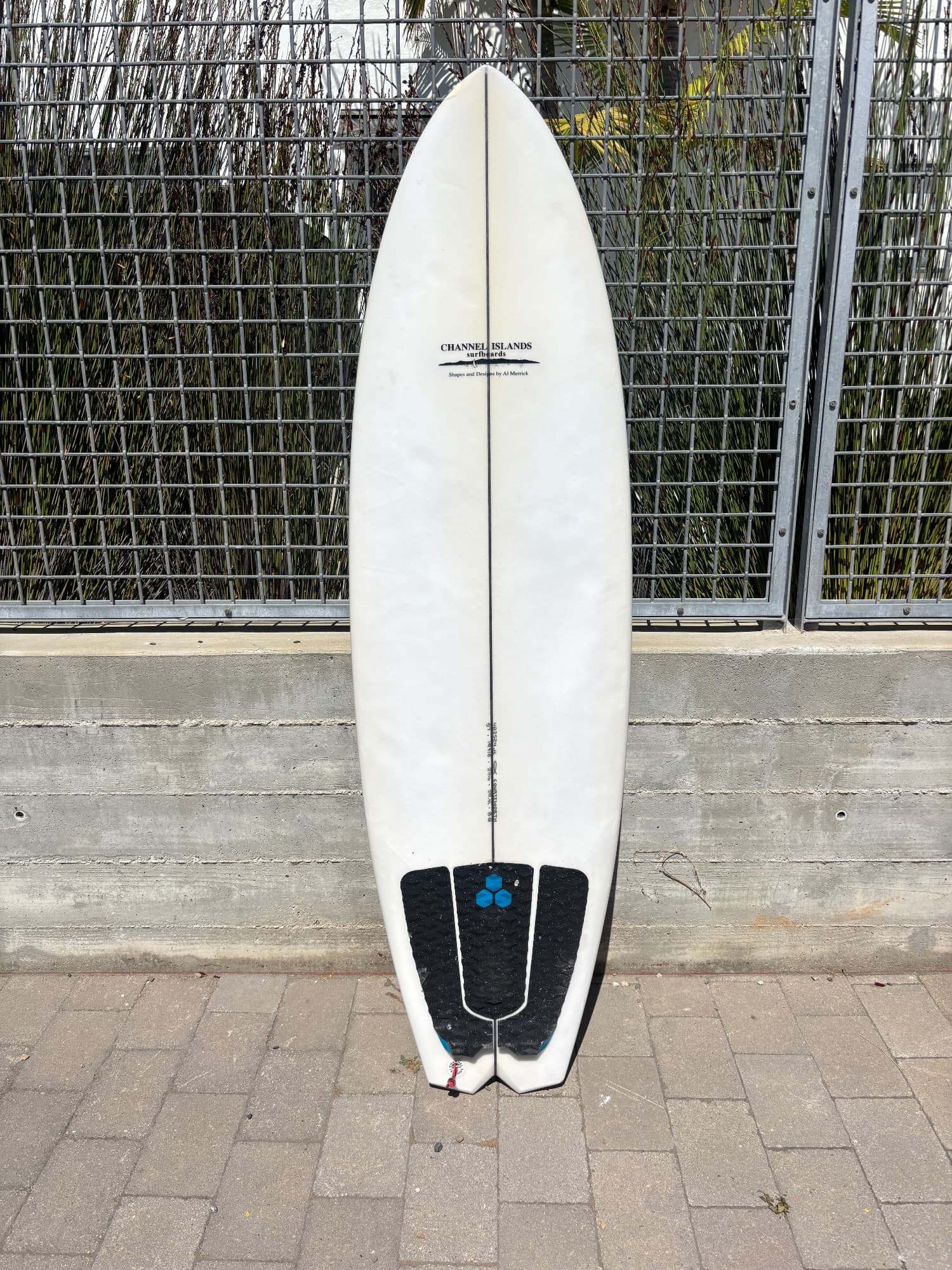 5’7 Channel Islands Surfboards Bobby Quad + Glass On Quad