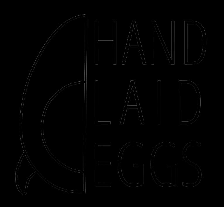 Hand Laid Eggs logo