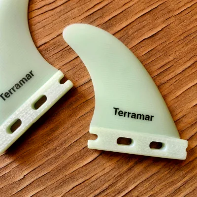 TERRAMAR SURFCO "MR" TWINZER FUTURE BASE GLASS SURFBOARD Fin - Thumbnail 3