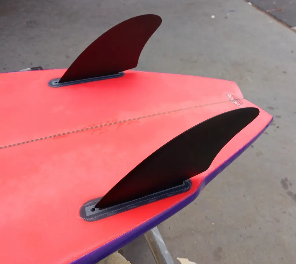 TERRAMAR SURFCO K2 GLASS FLEX TWIN SURFBOARD FINS - Image 4