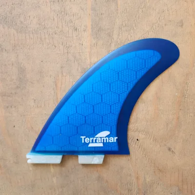 TERRAMAR SURFCO MR "BELLS BEACH" TWIN SURFBOARD FINS W/3.75 - Thumbnail 9