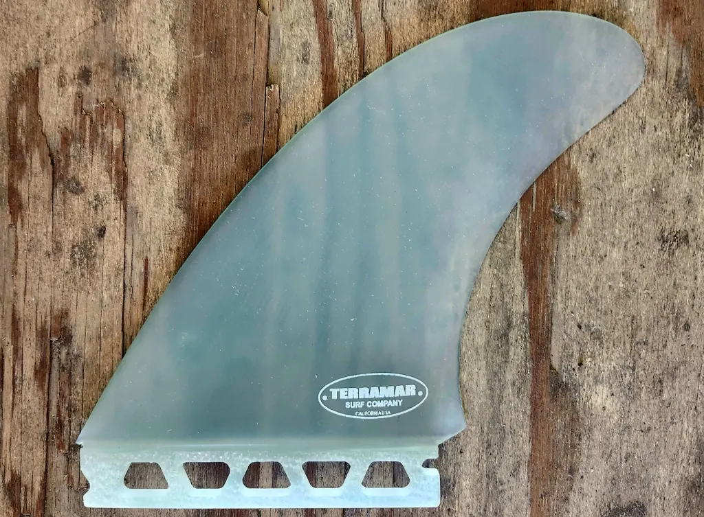 TERRAMAR SURFCO CC ALL GLASS SURFBOARD FINS..SINGLE TAB - Image 4