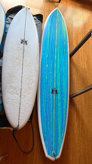 9'0" Larmo Winter Magic diamond-tail twinzer +1 / thruster