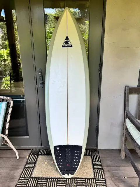 5'9" Yee Shapes pin tail "Turbo Wolf"- fins included