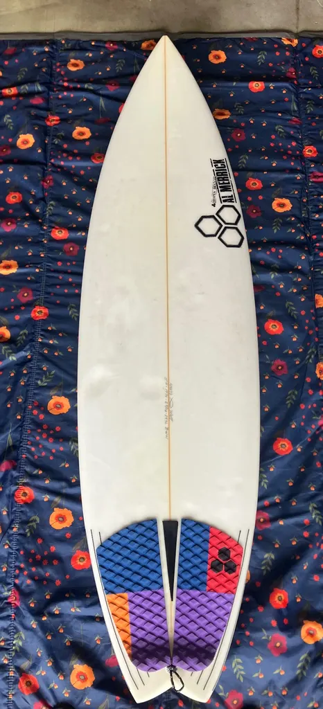 5'11" Channel Islands Surfboards Black & White - Image 3