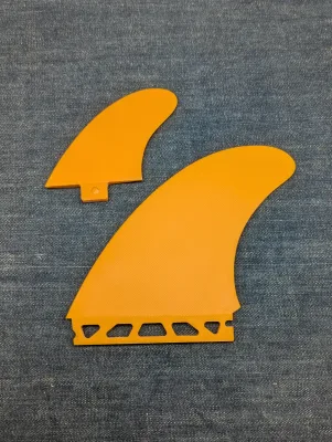 PACIFIC VIBRATIONS Twinzer Surfboard Fins FCS / Futures - Thumbnail 3