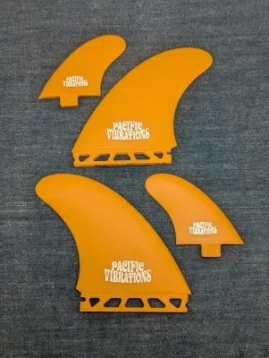 PACIFIC VIBRATIONS Twinzer Surfboard Fins FCS / Futures - Thumbnail 5