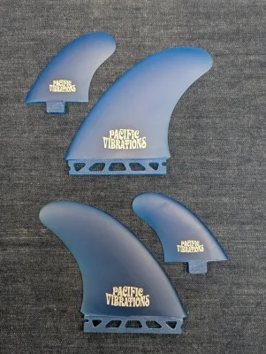 PACIFIC VIBRATIONS Twinzer Surfboard Fins FCS / Futures - Thumbnail 5