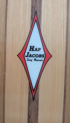 9'2 Surfboard Hap Jacobs Surftech New Longboard - Thumbnail 3