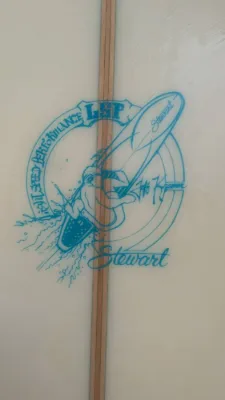Stewart Surfboard With Teal 9' Longboard - Thumbnail 4