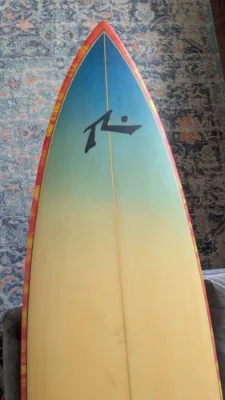 7'6 Surfboard Russell Funboard - Thumbnail 7