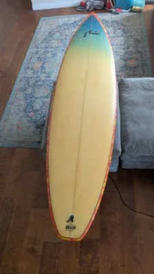 7'6 Surfboard Russell Funboard - Thumbnail 9