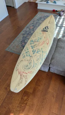 7'2 Al Merrick Channel Islands Surfboard M13 - Thumbnail 4
