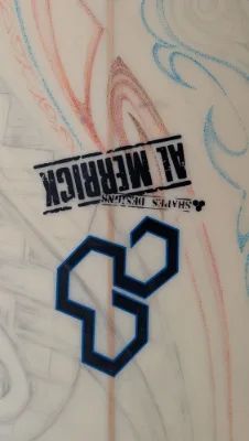 7'2 Al Merrick Channel Islands Surfboard M13 - Thumbnail 6
