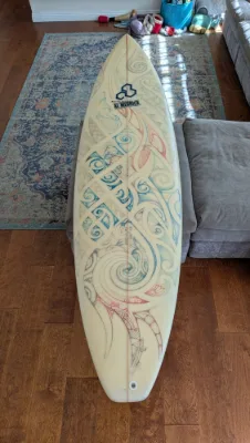 7'2 Al Merrick Channel Islands Surfboard M13 - Thumbnail 7