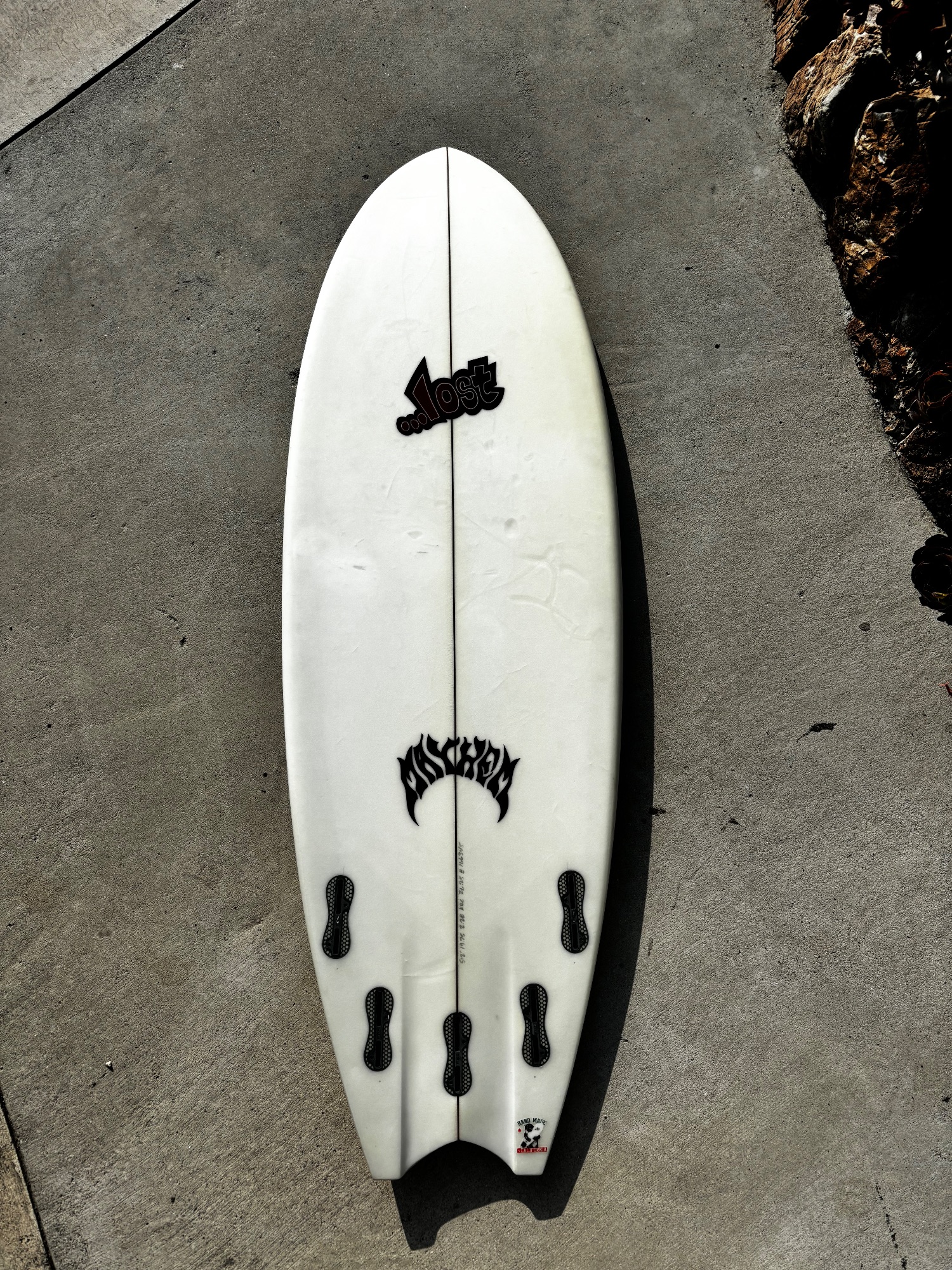 5’2 Lost Mayhem Puddle Fish - Image 2