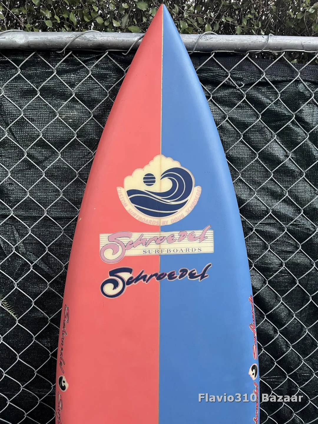 80s Vintage DOUG SCHROEDEL Surfboards - 6'6 Thruster - Image 3