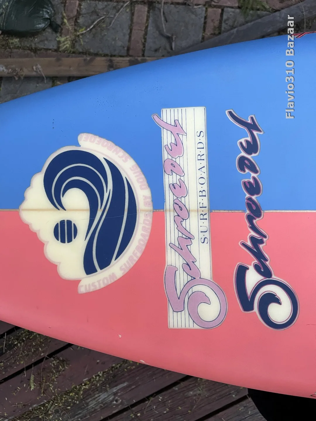 80s Vintage DOUG SCHROEDEL Surfboards - 6'6 Thruster - Image 11
