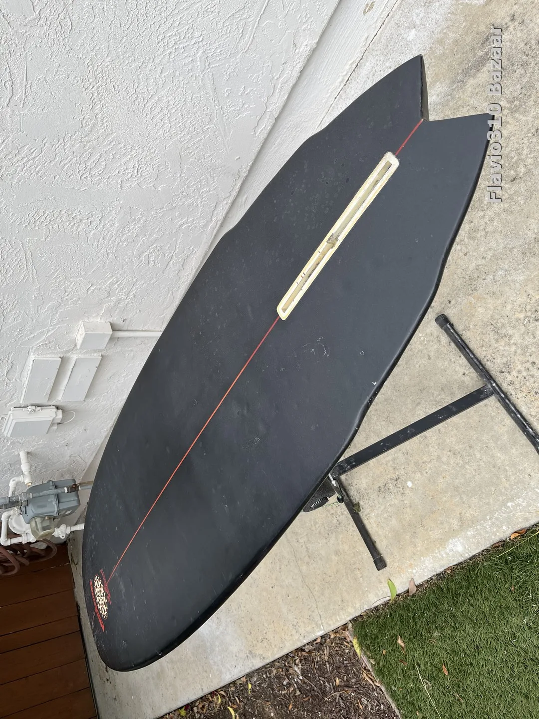 70s DART BOARDS Craig Hollingsworth 5'10 Single Fin Painted - Image 12