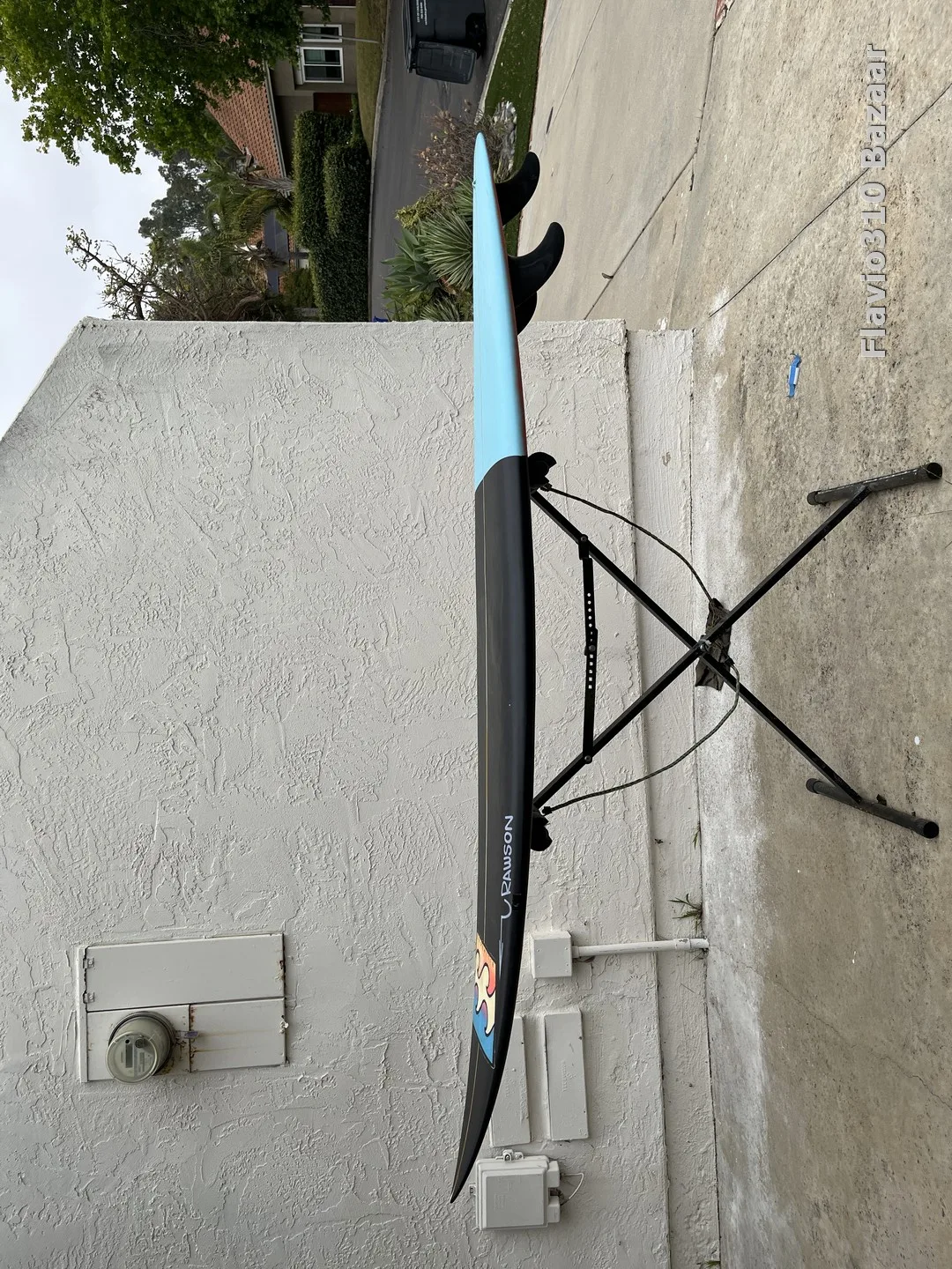 1990s YBAN Billabong Pipeline Step Up 6'9 Painted Over READ - Image 6