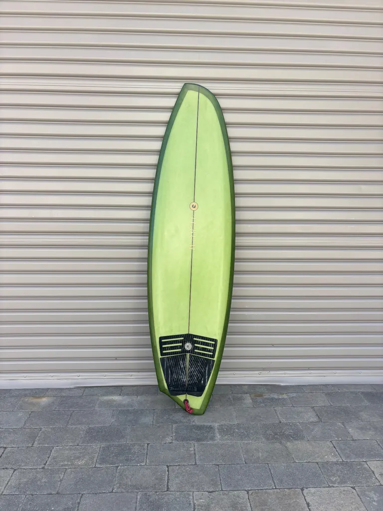 5’7 Album Disorder Asym (Regular Footers) Great Condition - Image 1