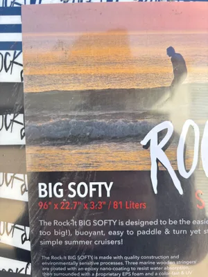 8’0 Softtop Surfboard By Rocket Surf - Thumbnail 7