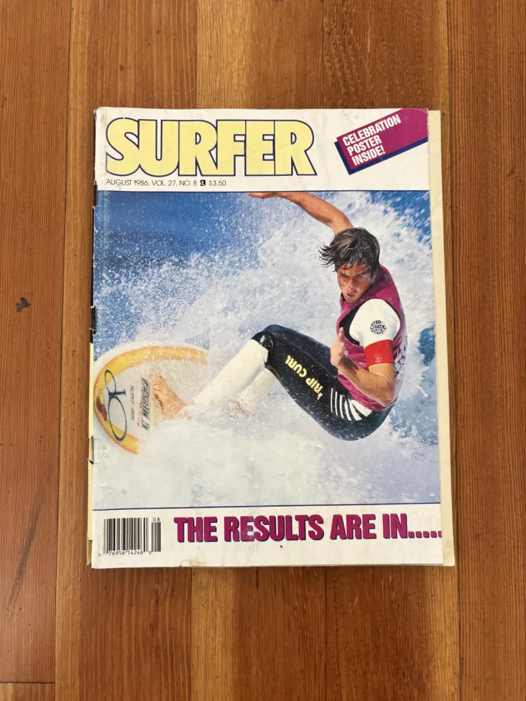 Surfer Magazine Vol. 27, No. 8 August 1986 - Image 1