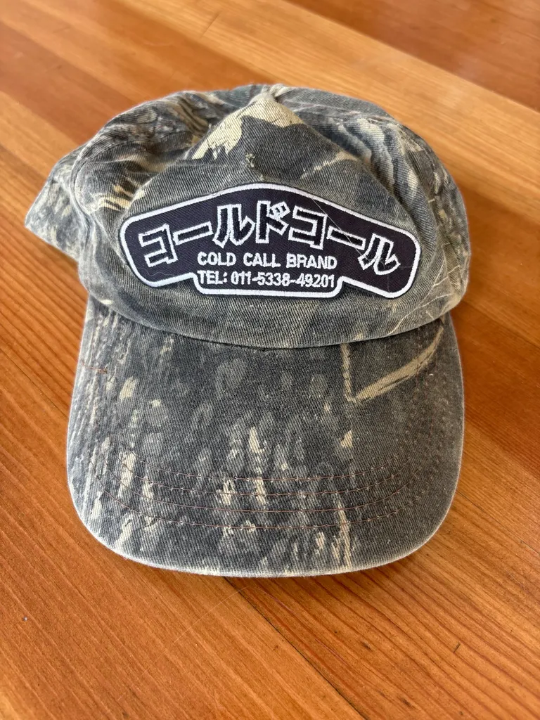 Cold Call Brand Camo Hat - Image 1