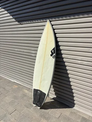 5’8 J7 Red Line With Fins - Thumbnail 4