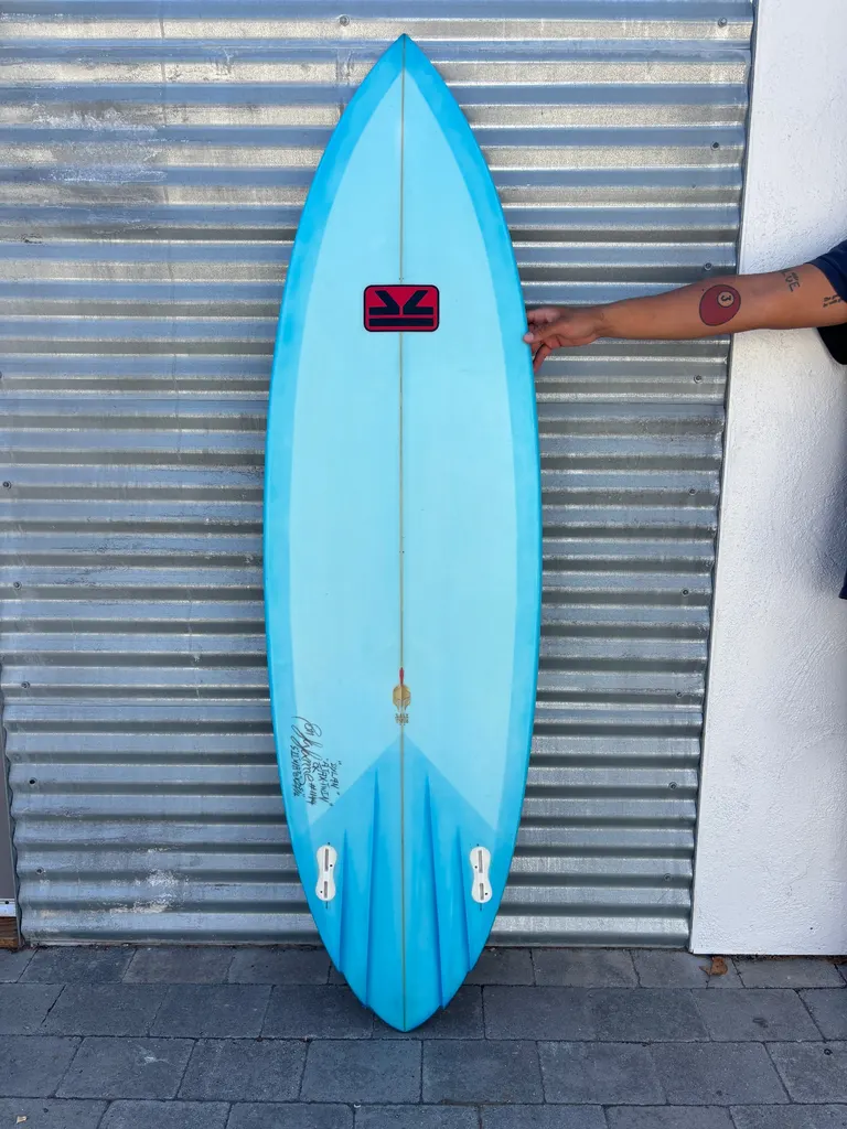 5’11 Twin Pin With Channels By Lalanne Surfboards - Image 2