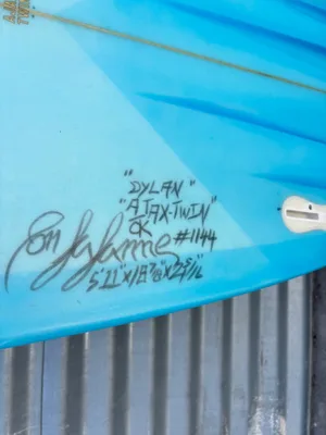 5’11 Twin Pin With Channels By Lalanne Surfboards - Thumbnail 5