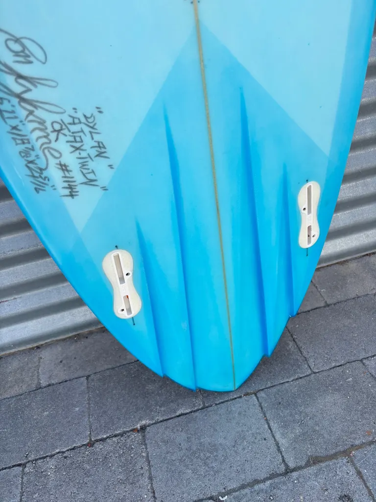 5’11 Twin Pin With Channels By Lalanne Surfboards - Image 6