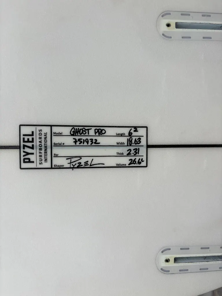 6’2 Pyzel Surfboards Ghost Pro - Image 7