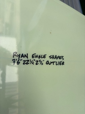 7'6" Ryan Engle Outlier - Thumbnail 5