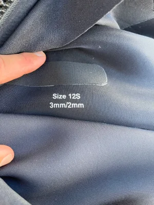 ColbyPlus Wetsuit Chest Zip 3/2 - 12S - Thumbnail 5