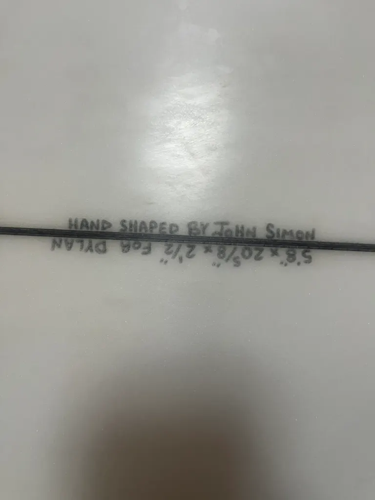 5'8" Simon Shapes Hand Shape Custom - Image 10