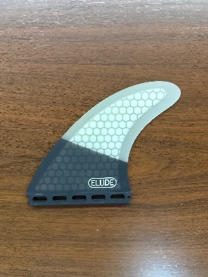 ELUDE Large Fiberglass Hexcore Futures Thruster Fins - Thumbnail 4