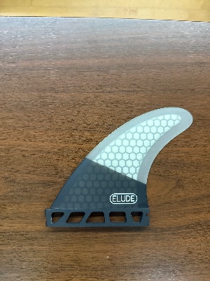 ELUDE Medium Fiberglass Hexcore Futures Thruster Fins - Thumbnail 3