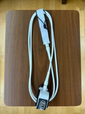 ELUDE 7ft Leash 7mm - White - Thumbnail 3