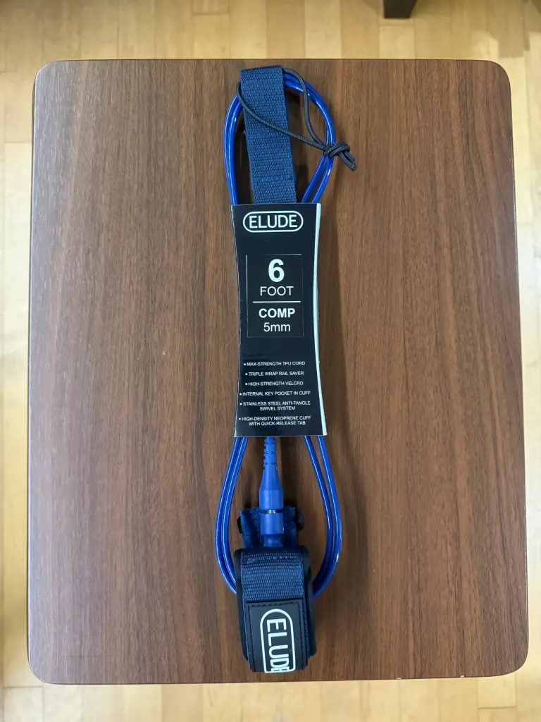 ELUDE 6ft Comp Leash 5mm - Blue - Image 1