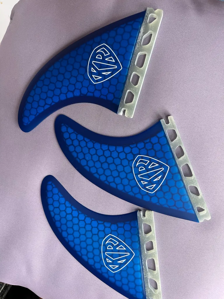KR Surfboards Honeycomb Fins - ( Future Tri Fin ) - Image 1