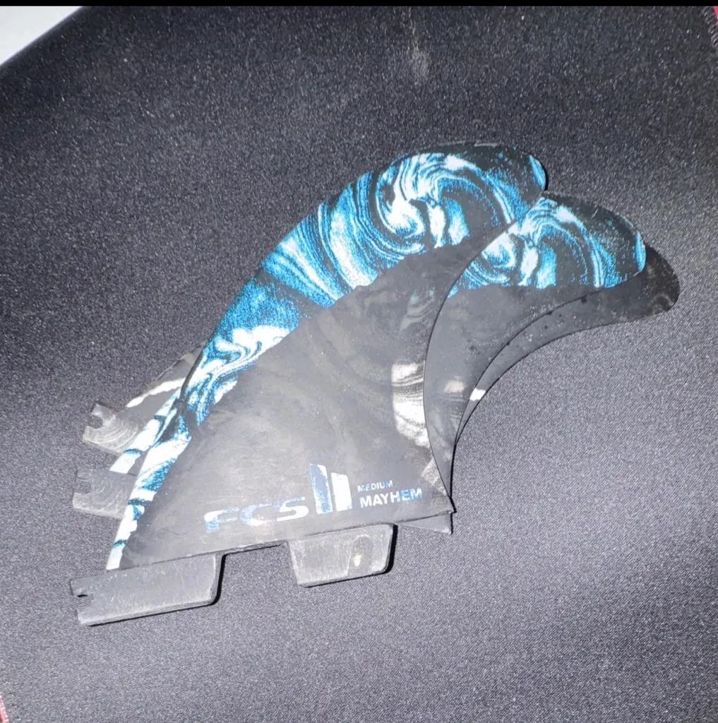 Medium Lost Mayhem FC2 II Thruster 3 Fin Set - Image 1