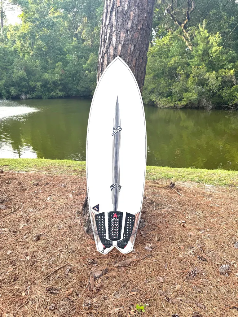 5'7 Lost Hydra Super Groveler Fish Hybrid Surfboard - Image 1