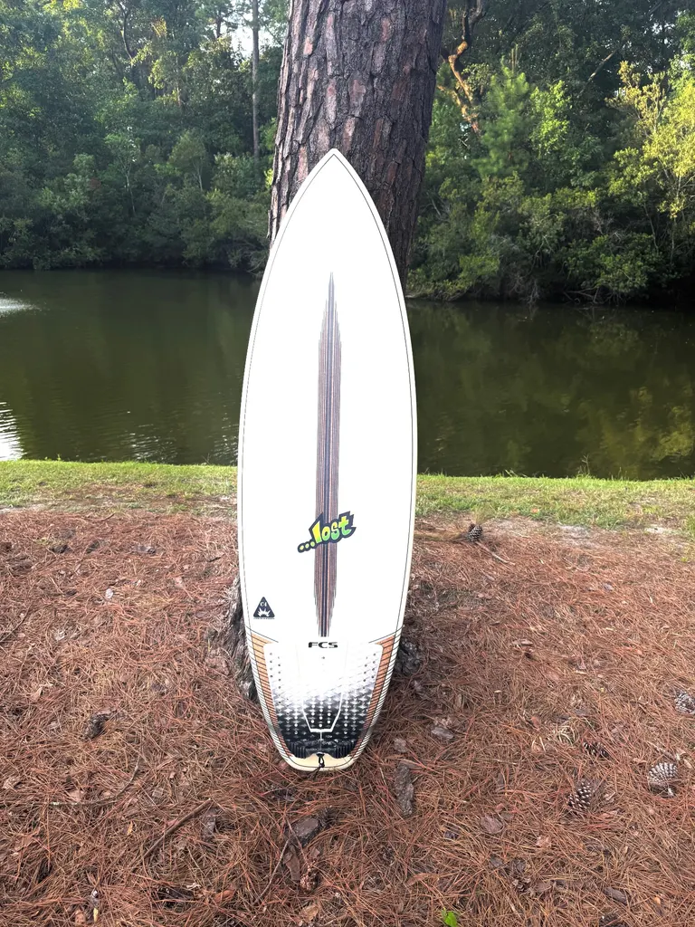 5'8 Lost Puddle Jumper HP Groveler Hybrid Surfboard - Image 1